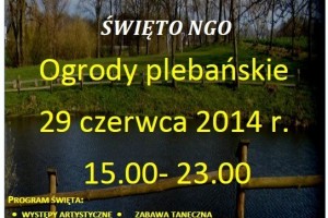 Zapraszamy na festyn i święto NGO