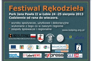 Zapraszamy na Festiwal Rękodzieła do Łeby